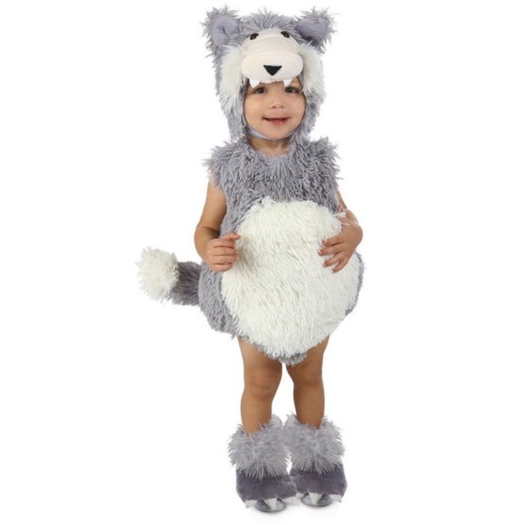 12-18 Months Baby or Toddler Wolf Costume - Picture 1 of 5